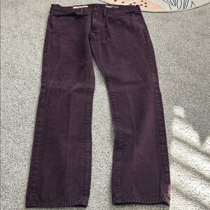 GAP Men's Slim Purple Jeans 32/32